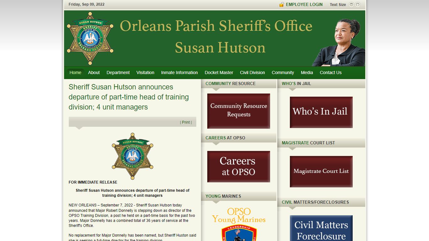 Inmate Query - OPSO